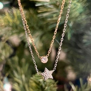 Fossil Two-Tone Convertible Necklace